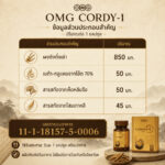 OMG Cordy-1 Cordyceps sinensis Formula (30 Capsules) product image